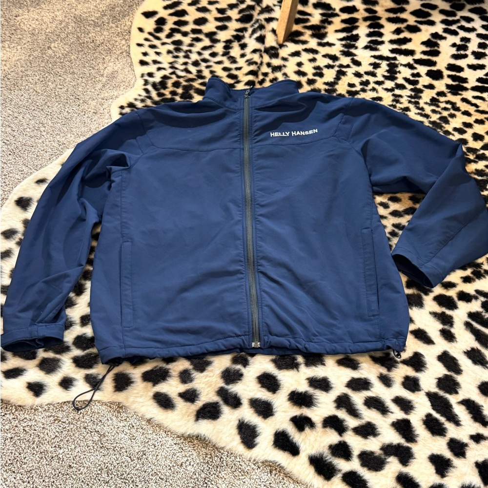 Helly Hansen Softshell Navy Blue Jacket 2xl - image 1